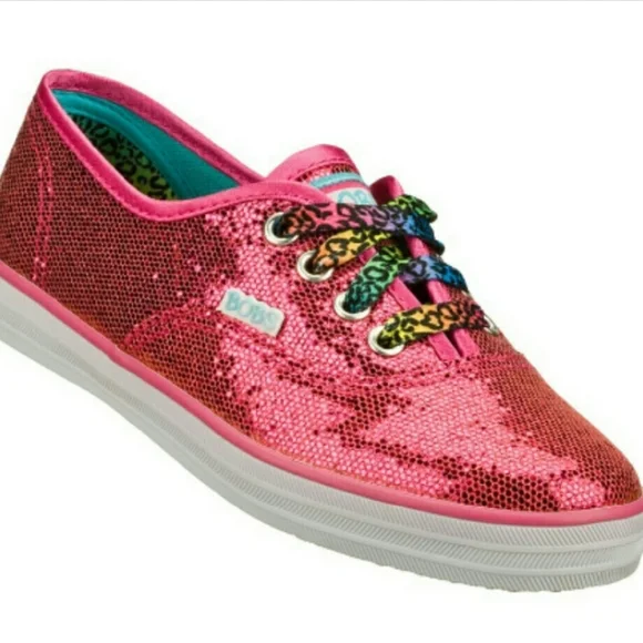 Skechers Shoes Bobs From Skechers Pink Glittery Laceup